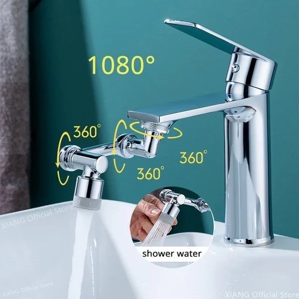🔥Rotating 1080° robotic arm faucet (universal model)