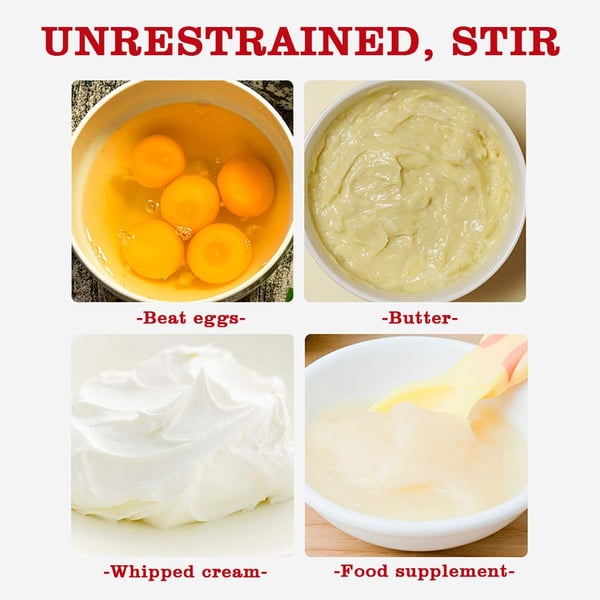 Semi-Automatic Egg Beater