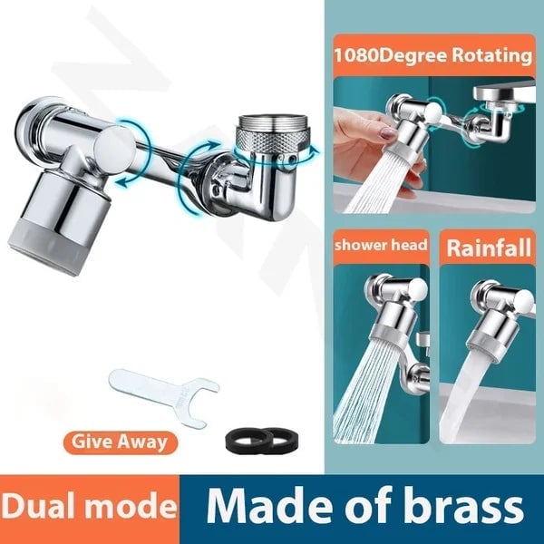 🔥Rotating 1080° robotic arm faucet (universal model)