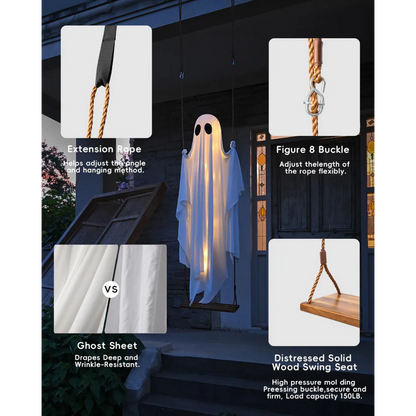 Halloween Hanging Ghost Swing - 🔥 Last Day 49% OFF