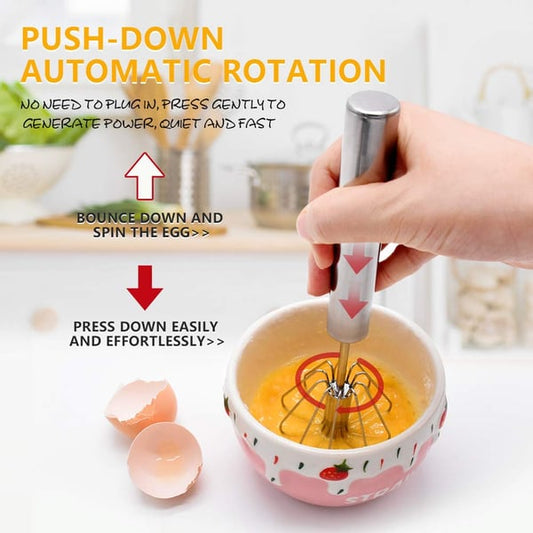 Semi-Automatic Egg Beater